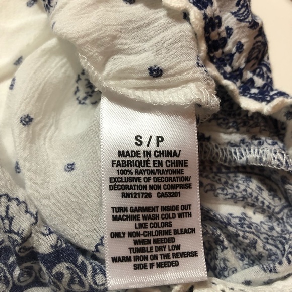 100% Rayon tunic - Picture 5 of 5